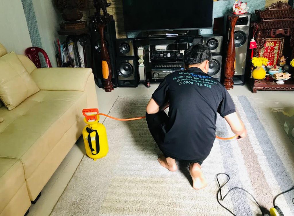 Dịch vụ giặt thảm trang trí TPHCM