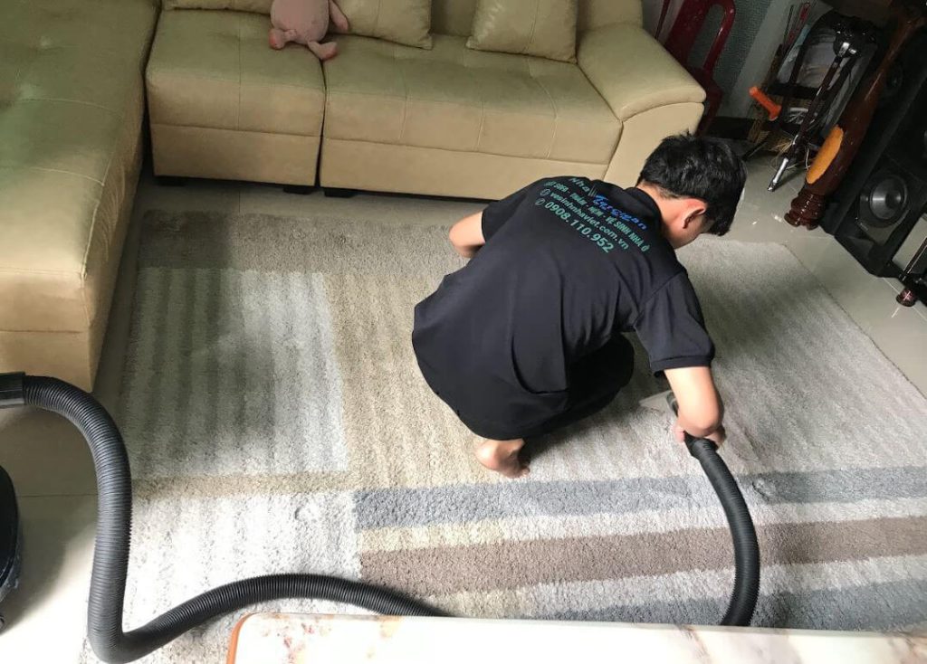 Dịch vụ giặt thảm trang trí TPHCM