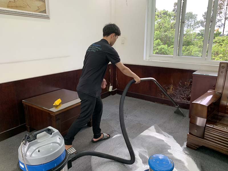 Giặt thảm văn phòng quận 3