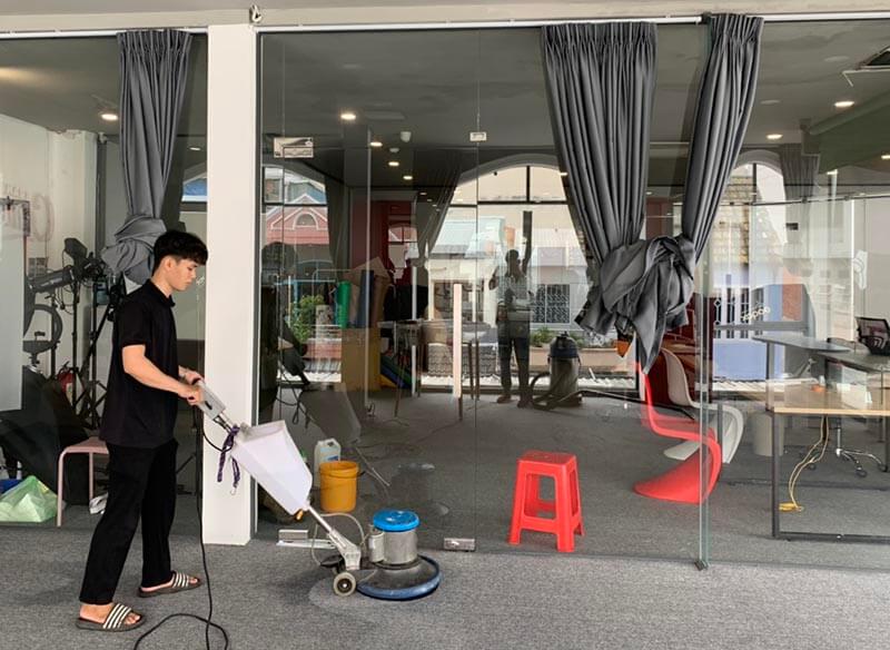 Giặt thảm văn phòng quận 5