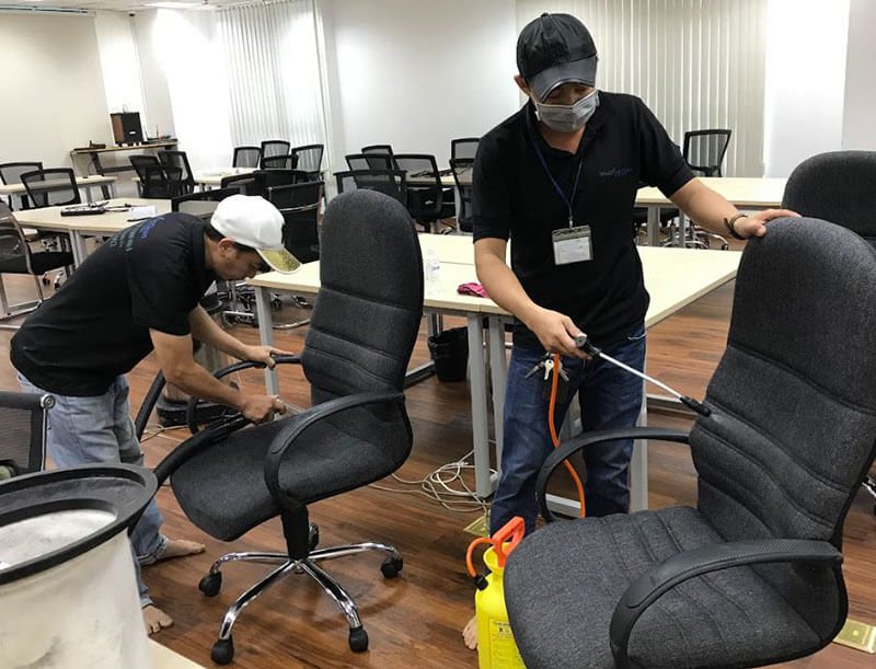 Dịch vụ giặt ghế văn phòng quận 2