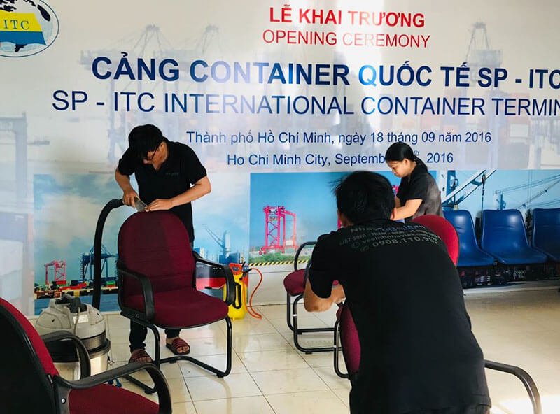 Dịch vụ giặt ghế văn phòng quận 5