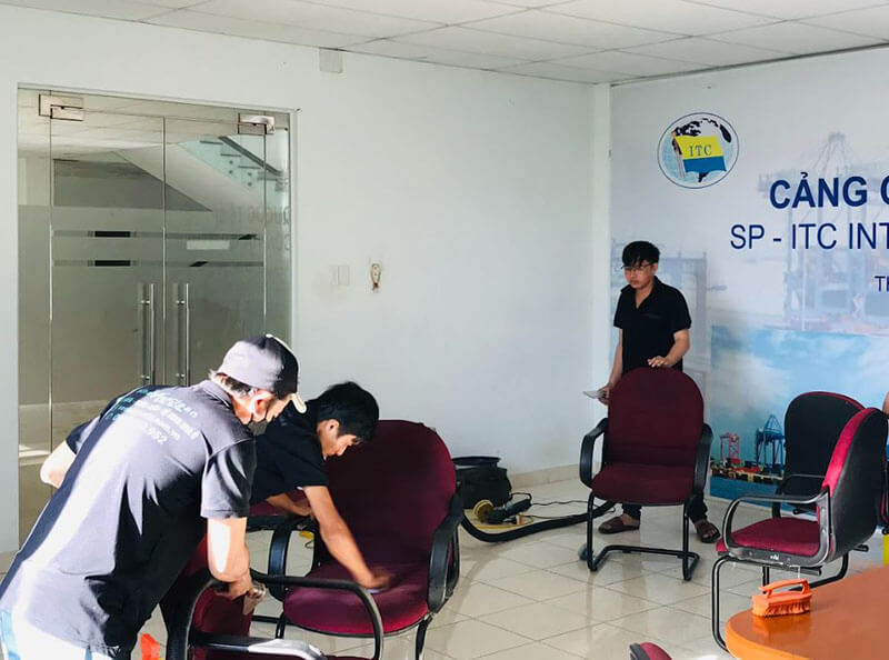 Dịch vụ giặt ghế văn phòng quận 5