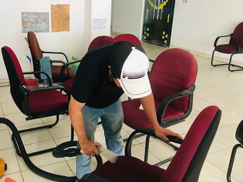 Dịch vụ giặt ghế văn phòng quận 6