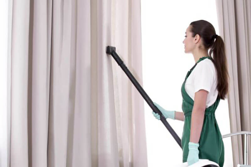 Dịch vụ giặt rèm cửa tại quận 10