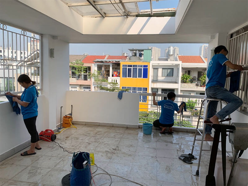 Vệ Sinh Công Trình Sau Xây Dựng Tại TPHCM