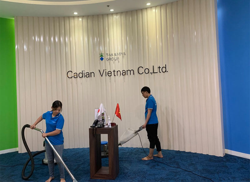 Giặt thảm văn phòng Hóc Môn